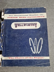 WELLWORTHY PISTON RING CATALOGUE UP TO 1962 - Picture 1 of 2