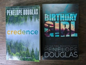 Lot of 2 Penelope Douglas Books Credence Birthday Girl Romance Paperback - Picture 1 of 9