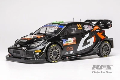 Toyota GR Yaris WRC Rally 1 Rallye Japan 2024 Elfyn Evans 1:18 IXO 18RMC227 - Bild 1 von 2