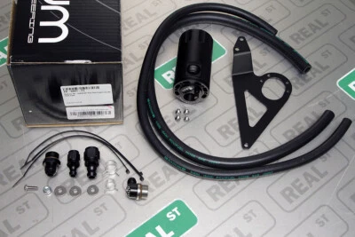Radium Engineering Black Catch Can Kit for Subaru BRZ Toyota 86 2013-2020 FA20 - Image 1 of 4