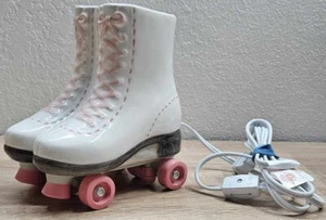 Scentsy Roller Skates Pink & White Electric Scented Wax Warmer Retired WORKS GR8 - Picture 1 of 7