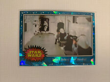 2022 Topps Chrome Sapphire Edition Star Wars #9 Rebels Defend Their Starship!