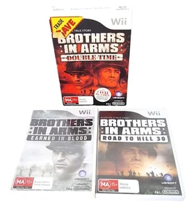 Wii - Brothers in Arms: Double Time - Complete With Manuals - Picture 1 of 7