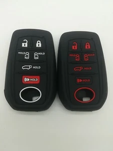 2*Silicone Remote Key Cover for 2021 2022 2023 2024 2025 TOYOTA SIENNA HYQ14FBX - Bild 1 von 7