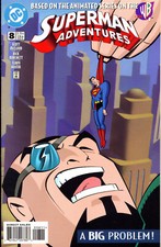 Superman Adventures #8 VF/NM 1996 DC comic DCEU Animated Series