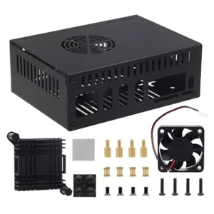 PassiveCooling Case Aluminum Alloy Enclosure for OrangePi 5 Plus Cover Box - Afbeelding 1 van 8