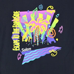 Vintage 1993 Salem Cigarettes Promo T Shirt L Fresh Side Tobacco Single Stitch - Picture 1 of 8