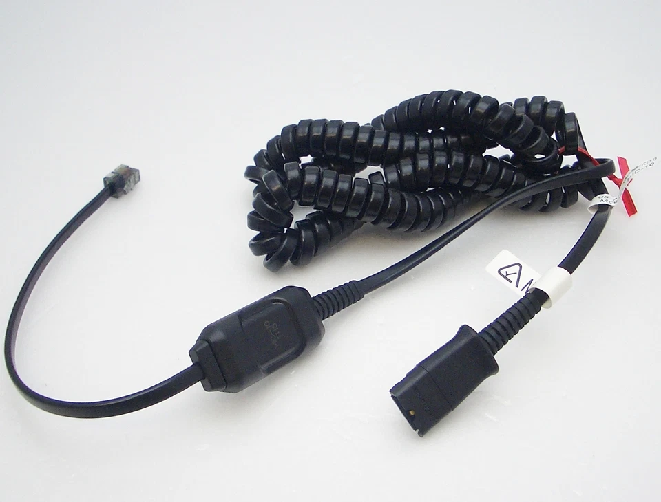 Plantronics HIC-10 Adapter Cable for Avaya 2400 4400 4600 5400 6400 9400 series - Image 1 of 1