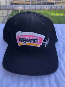 San Antonio Spurs David Robinson #50 AJD Vintage 90's Cap Hat (Never Worn) - Picture 1 of 11