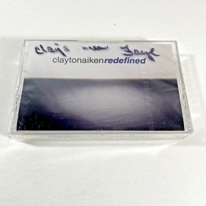 Clay Aiken Original Demo Cassette Tape Signed By Mom Faye Shrinkwrap Pre Idol - Picture 1 of 7