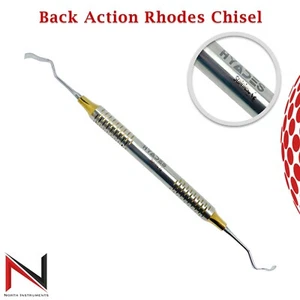 Dental Surgical Wise Back Action Rhodes Periodontal Chisel 36/37 Lab Instruments - Bild 1 von 3