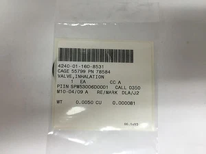 Válvula de inhalación MSA 78584 - Imagen 1 de 2