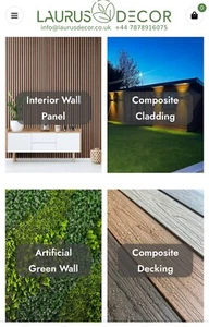 Wall Panels. 3D wall panels. Composite cladding. Composite decking. - Picture 1 of 14
