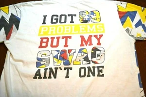 Camiseta para hombre Chicago Bulls I Got 99 Problems But My Swag Ain't One XL - Imagen 1 de 7