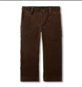 Janie and Jack Boys The Velvet Pant Size 18-24M Brown - Picture 1 of 3