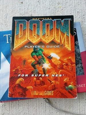 Guía Oficial del Jugador de Doom Brady Games para Super NES SNES Guía de Estrategia Foto 1 de 3