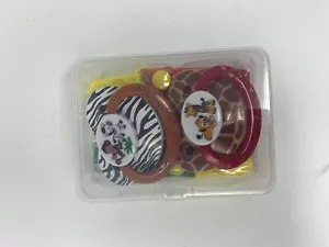 Safari Schnuller und Clip für Erwachsene 2er-Pack Neu Kostenloser Versand - Bild 1 von 2
