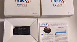 iTrack FS003 OBD Port Vehicle Car Van Motorhome Fleet GPS Tracker - Picture 1 of 6
