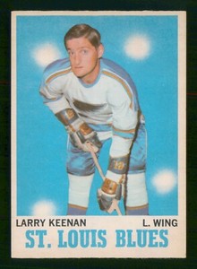 LARRY KEENAN 1970-71 O-PEE-CHEE 1970-71 NO 104 EXMINT   50491