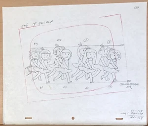 MADELINE Original Animation BLEISTIFT Kunst Zeichnung DIC Entertainment - Bild 1 von 1