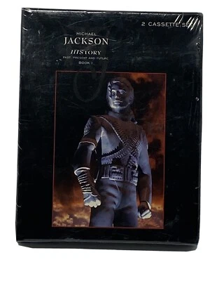 ✅ MICHAEL JACKSON HISTORY (BOOK 1) 2-CASSETTE SET 1995 EPIC RECORDS SEALED - Image 1 of 4