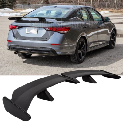 55'' PRO-Style Rear Trunk Spoiler Wing Drill-free For 2020-2022 Nissan Sentra - Image 1 of 4