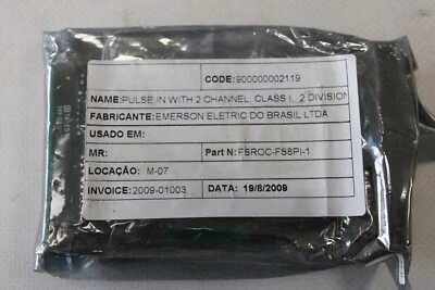 EMERSON PULSO ELÉCTRICO CON 2 CANALES FSROC-FS8PI-1 Foto 1 de 2