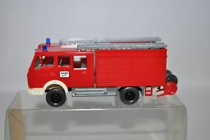 Wiking 616/2 MB 1619 Fire Truck w/Hose Reel ("112") - NEW w/BOX - Picture 1 of 4