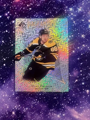 2021-22 SP Authentic - Pageantry #P-14 David Pastrnak - Image 1 of 2
