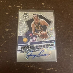 JERRY LUCAS WARRIORS LEGEND HAND SIGNED CERTIFIED AUTHENTIC COLLECTIBLE CARD - Picture 1 of 2