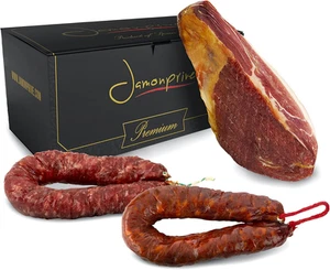 Prosciutto Crudo Serrano Spagnolo Stagionato & Disossato Gran Riserva 1 Kg (Jamo - Foto 1 di 12
