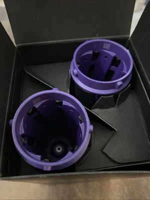 NIB Genuine Dyson Airwrap 1.6” / 40 mm Barrels (2) #322063-06-03 Purple - Image 1 of 4