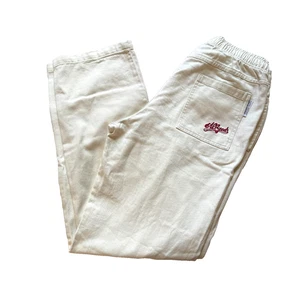 Alfreds Apartment Mens White Pants Size Medium Surfer Streetwear - Foto 1 di 9