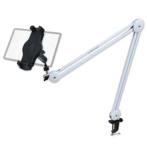 keepdrum MS138 Gelenkarm-Stativ weiss mit Smartphone-Tablet-Halter - Picture 1 of 6