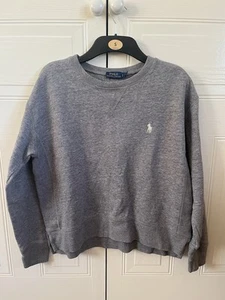Ralph Lauren Sweatshirt Women’s Small Petite Grey - Picture 1 of 7