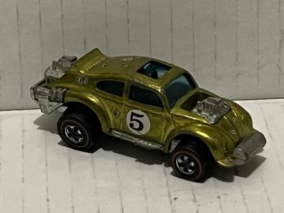 De colección 1970 Hot Wheels Redline Evil Weevil amarillo Hong Kong Foto 1 de 4