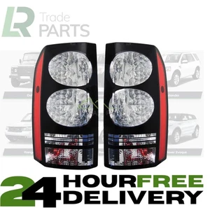 LAND ROVER DISCOVERY 3 & 4 NEW REAR BLACK LED TAIL LIGHTS (PAIR) RESITORS FITTED - Picture 1 of 4