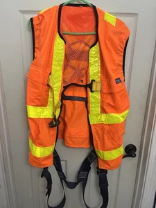 3M DBI SALA Reflective Orange Delta Vest Harness Medium - Bild 1 von 5