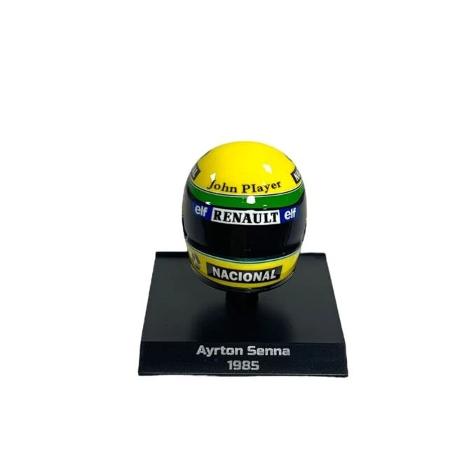 Mini Helmet Minichamps 1/10 Ayrton Senna 1985 - Immagine 1 di 4