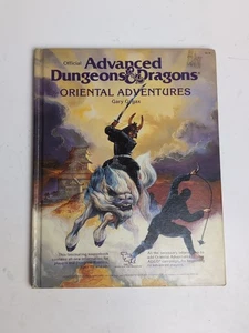 Advanced Dungeons and Dragons ORIENTAL ADVENTURES RPG AD&D - 1985 TSR #2018 - Foto 1 di 17