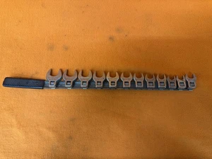 Craftsman USA 10-Piece Metric Crow Foot Wrench Set 4363-VV- Series +2 SAE 12pc - Bild 1 von 4