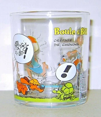 Boule et Bill - © 1997 - verre à "moutarde" NUTELLA - Photo 1/4