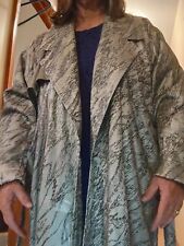Paris Cstm Tailor Vntg Coat Women’s Large Polyurethane Polyester Trench coat