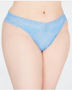 Ropa interior para mujer talla única 1X-3X Jenni Intimates 2pk tanga de encaje - Imagen 1 de 10