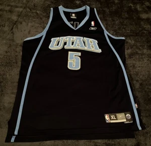 Carlos Boozer Utah Jazz #5 NBA Jersey Reebok XL - Picture 1 of 8