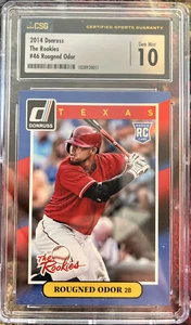 Donruss Rougned Odor The Rookies #46 2014 CSG 10 gemas como nuevo - Imagen 1 de 2
