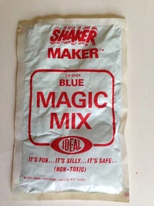 IDEAL 1971 SHAKER MAKER MAGIC MIX Blue Pack Sealed - Picture 1 of 1