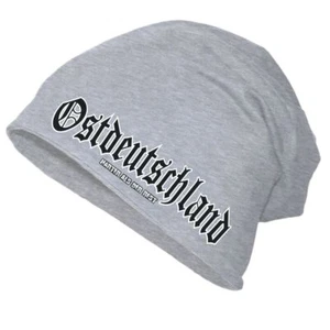 LONG BEANIE Mütze Ostdeutschland härter als der rest ostdeutscher ossi DDR osten - Bild 1 von 3