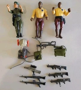 LOT Vintage 1985 1986 Anabasis Forces of Freedom 7" Figures and Weapons - Picture 1 of 6