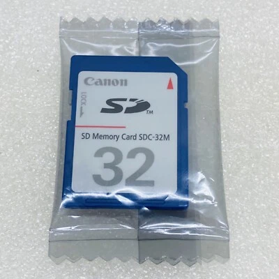NEW‼ Original Canon SDC-32M 32MB Secure Digital Memory Card Powershot Cameras - Image 1 of 2